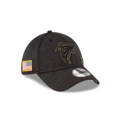 Atlanta Falcons Gorra | New Era NFL Salute To Service 39thirty Stretch Fit Cap Mexico - Negros